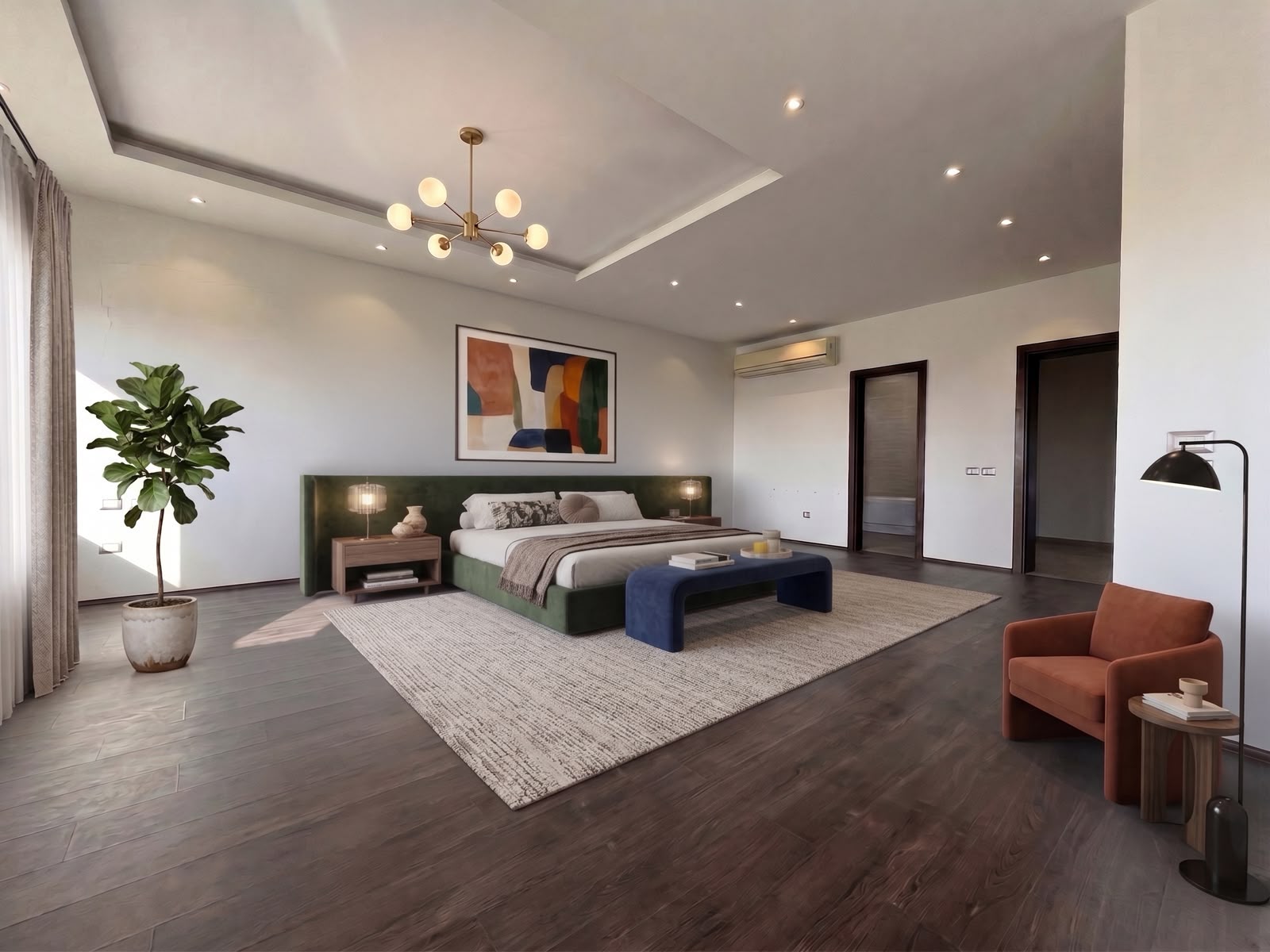 Katameya Dunes Penthouse — Bedroom