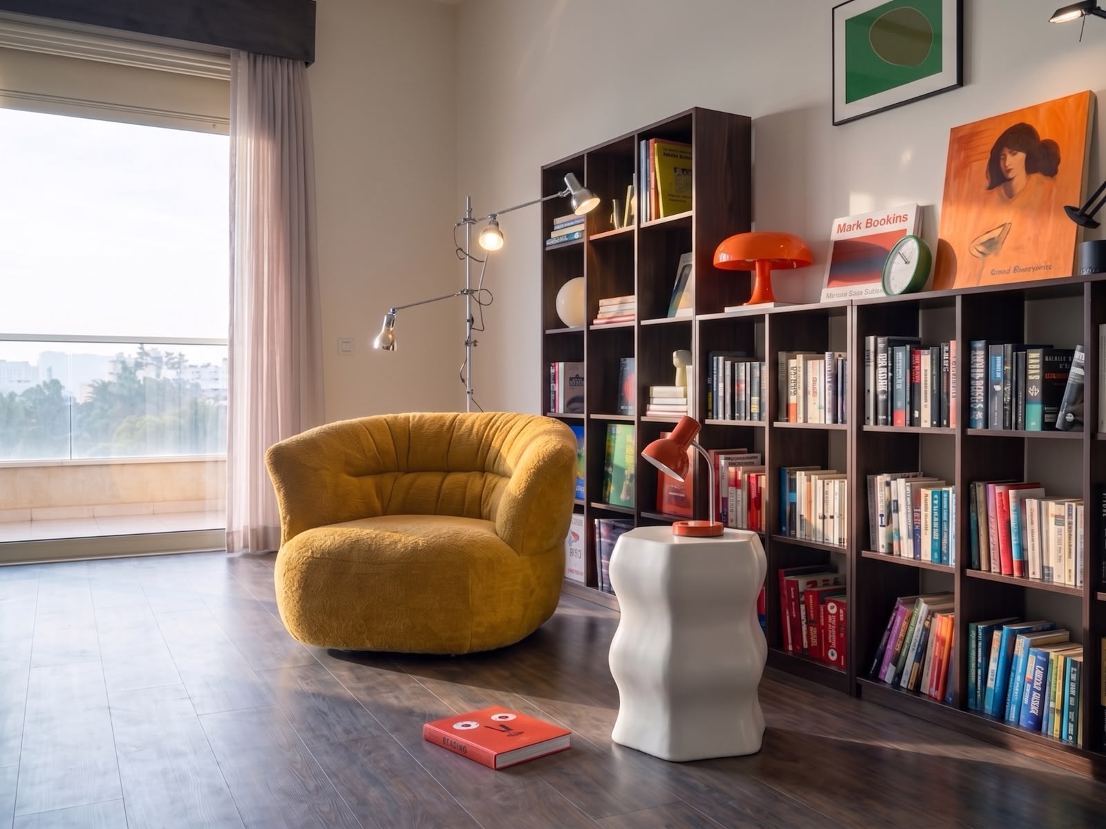Katameya Dunes Penthouse — Reading room